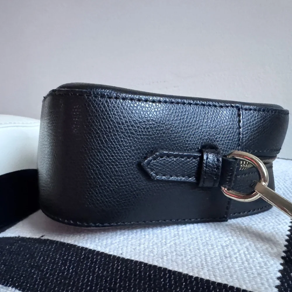 VALENTINO Crossbody Leather Black Authentic Bag - Picture 10 of 17